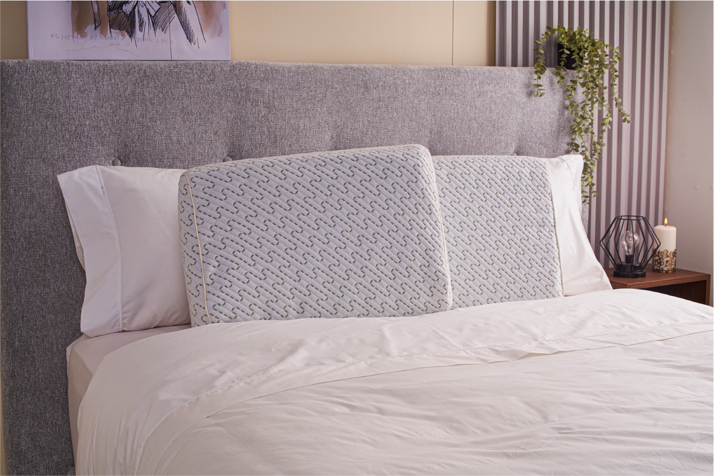 ALMOHADA EVA FLOR DE AZAHAR PUROTEX